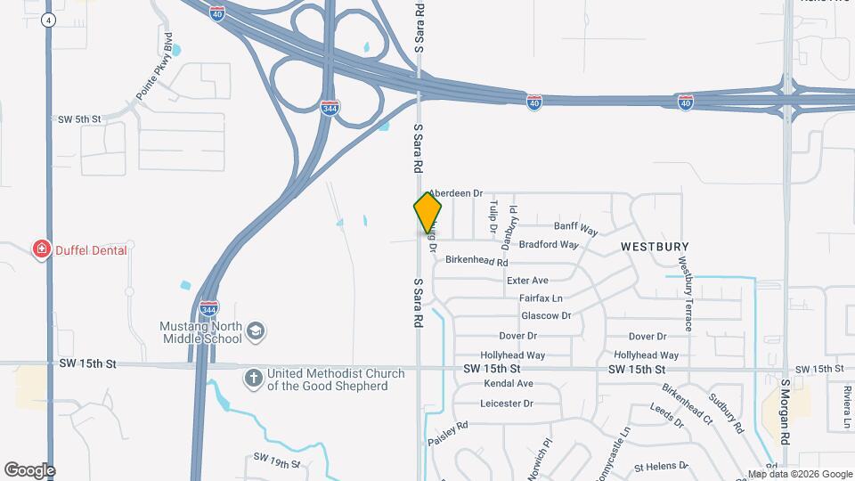 1101 Edinburg Dr Mapa y Detalles de la Ubicación