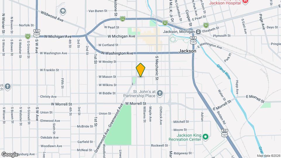 137 W Mason St Map and Location Details