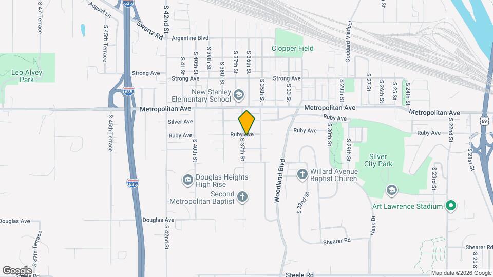 3525 Ruby Ave, Unit B207 Map and Location Details