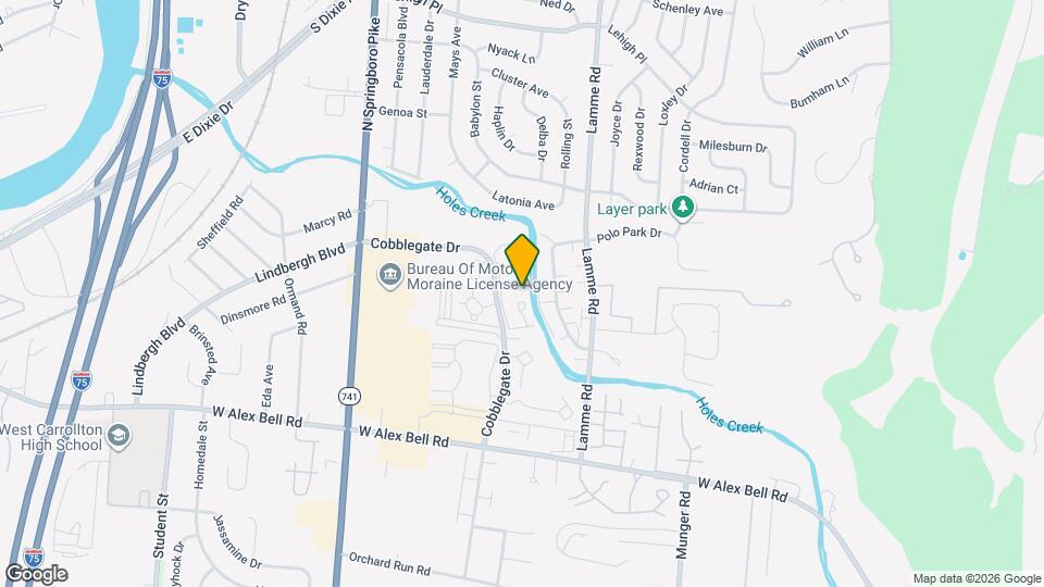 Creekside Villas 55+ Affordable Community Map and Location Details