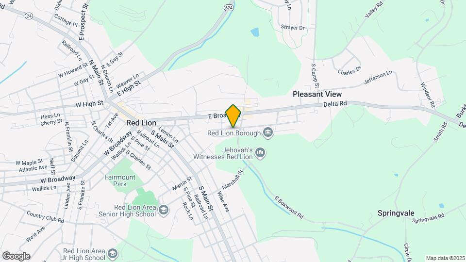 312 E Lancaster St-Unit -D Map and Location Details