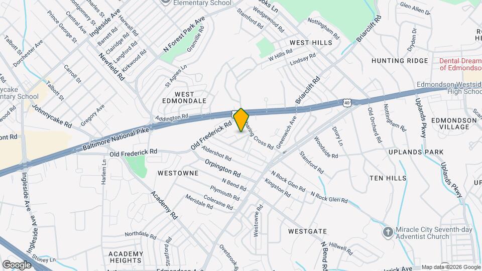 6 Cromarty Rd Map and Location Details