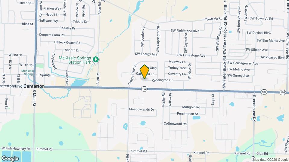 926 Kensington Dr Map and Location Details