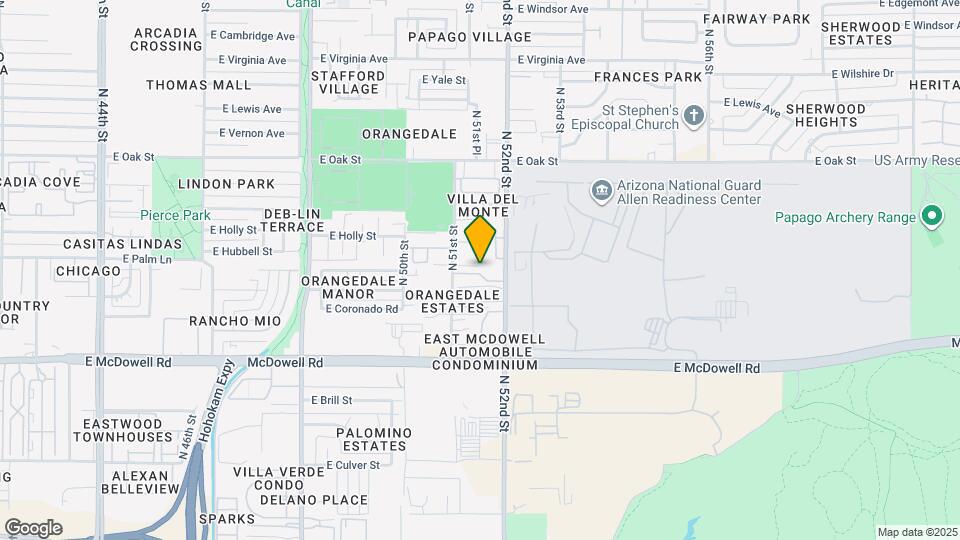 1845 N 51st St Map and Location Details