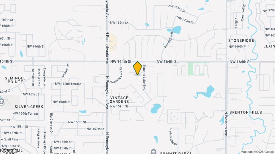 1713 NW 162nd Cir Map and Location Details
