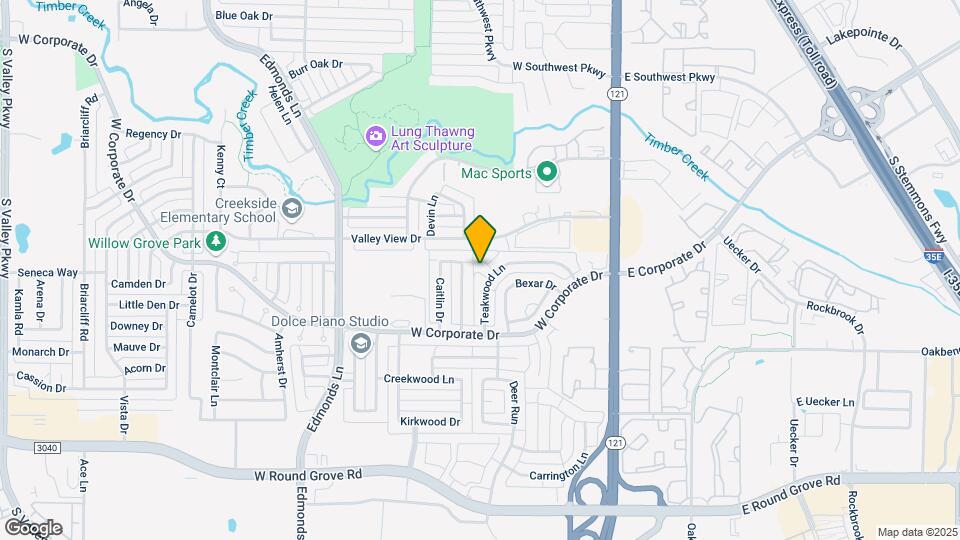 2208 Teakwood Ct Map and Location Details