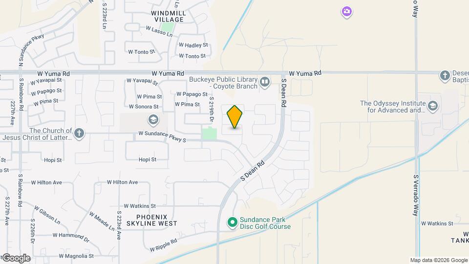 21836 W Mohave St Mapa y Detalles de la Ubicación