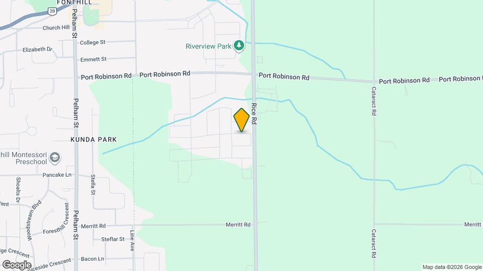 126 Acacia Rd Map and Location Details