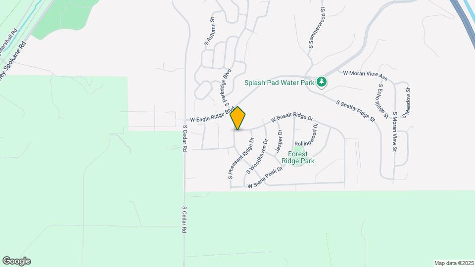 1027 W Basalt Ridge Dr Map and Location Details