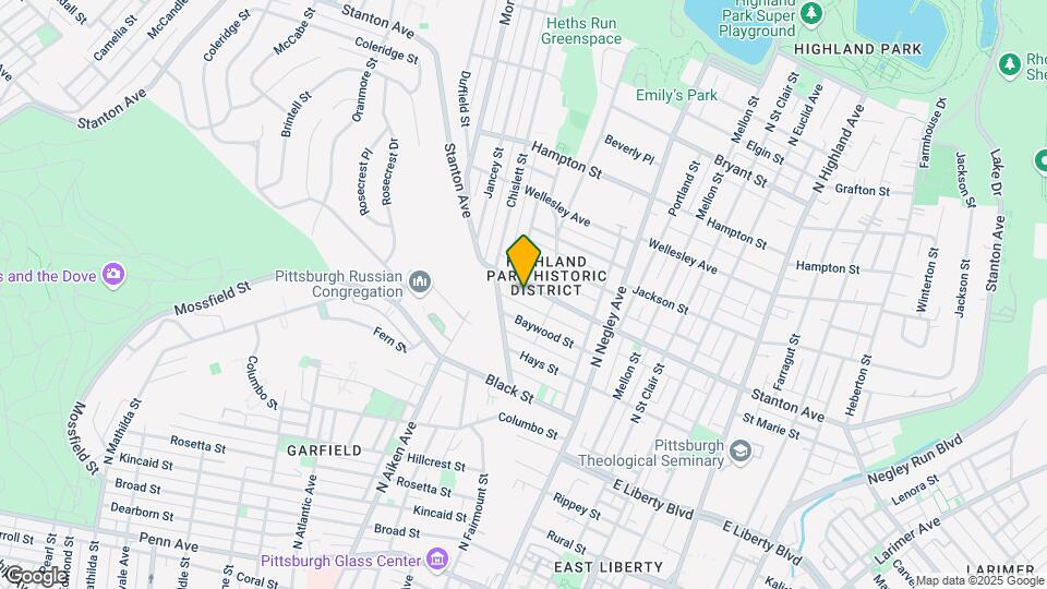 5436 Stanton Ave Mapa y Detalles de la Ubicación