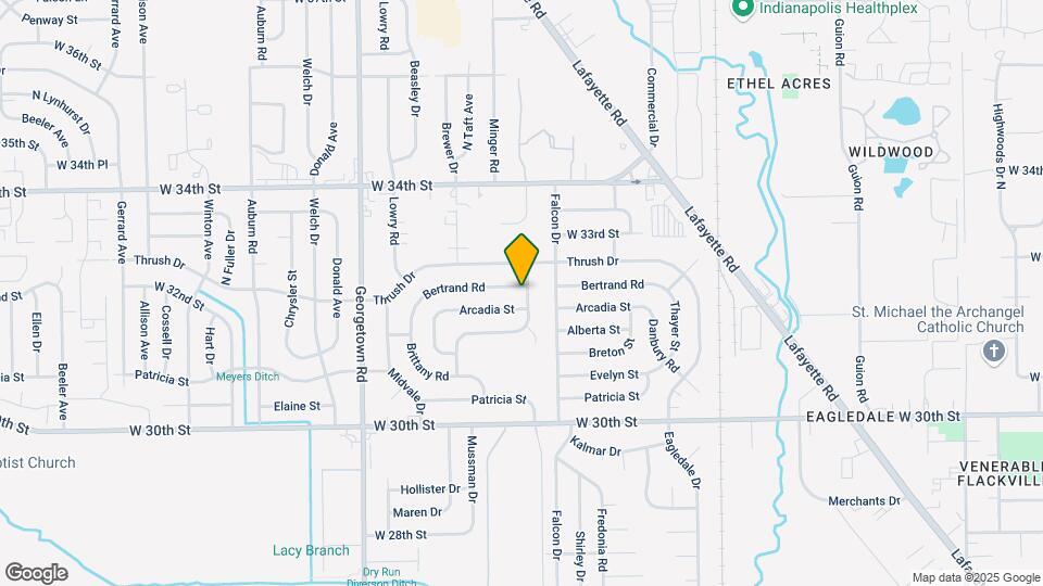 4301 Bertrand Rd Mapa y Detalles de la Ubicación