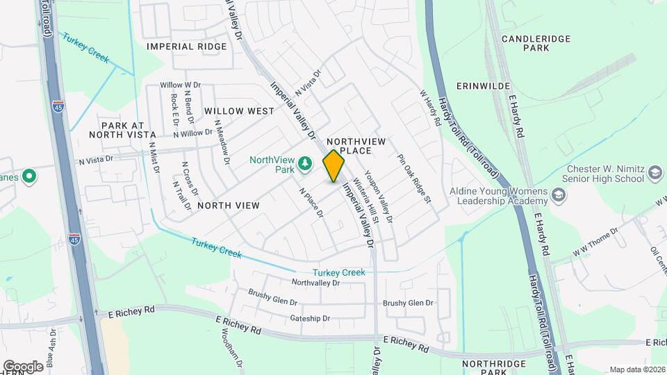 931 N Sky Dr Map and Location Details