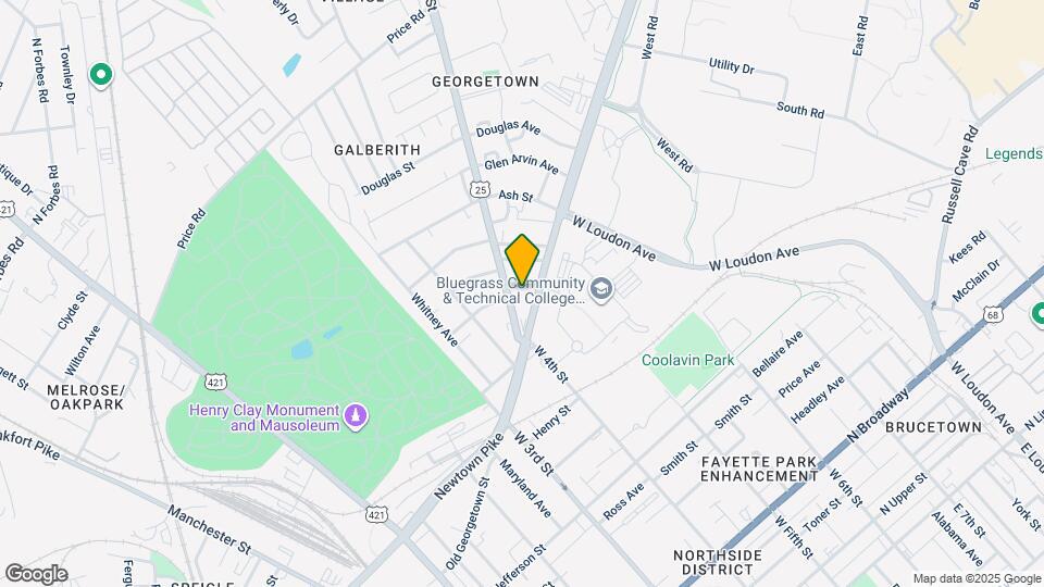 520 Booker St Map and Location Details