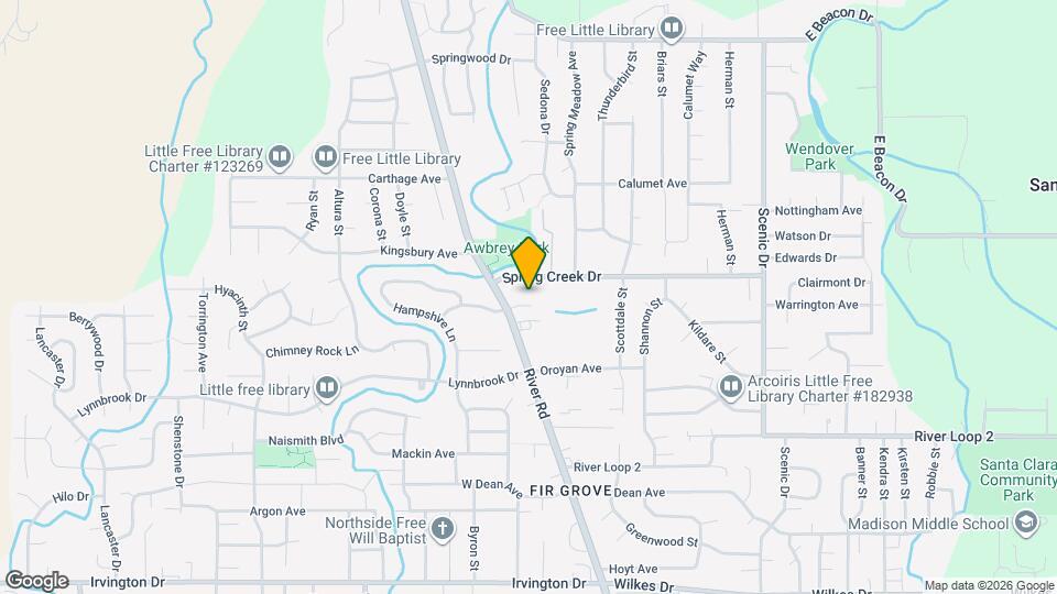 61 Van Fossen Ct Map and Location Details