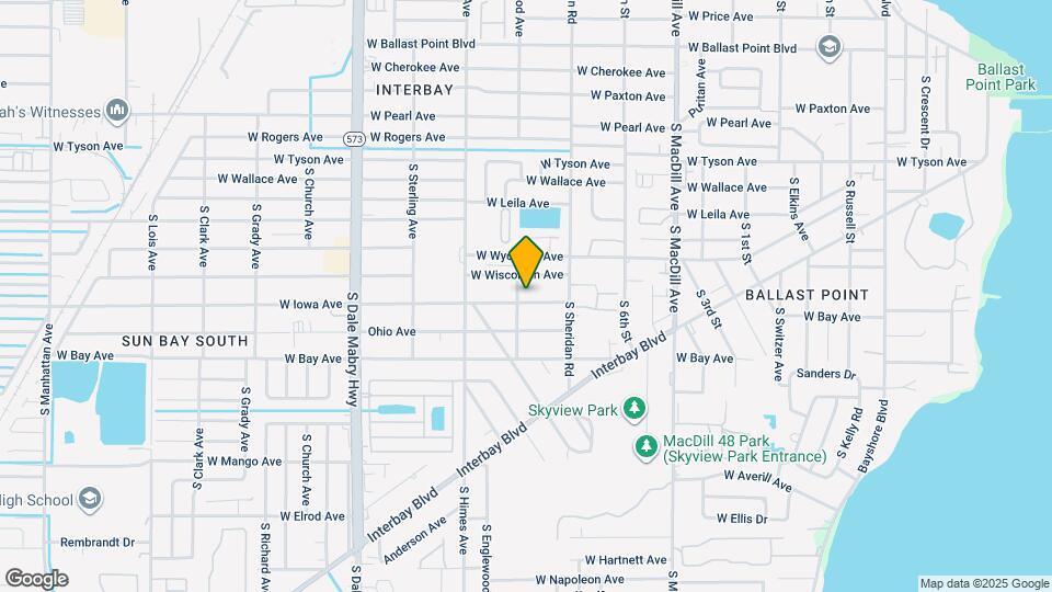 3321 W Iowa Ave Mapa y Detalles de la Ubicación