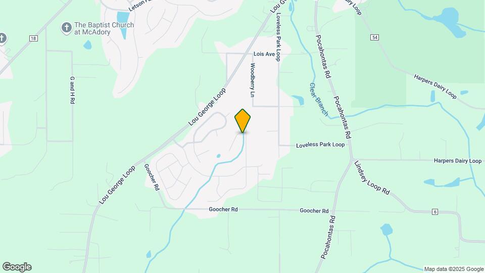 6503 Newbridge Dr Map and Location Details