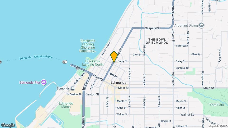 303 Edmonds St, Unit 302 Map and Location Details