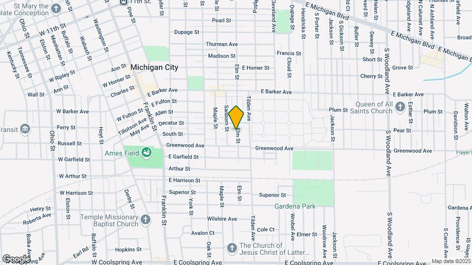 1015 Elm St Mapa y Detalles de la Ubicación