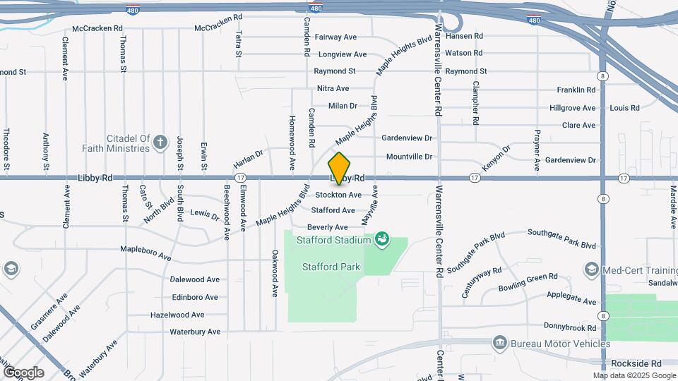 19261 Stockton Ave Map and Location Details