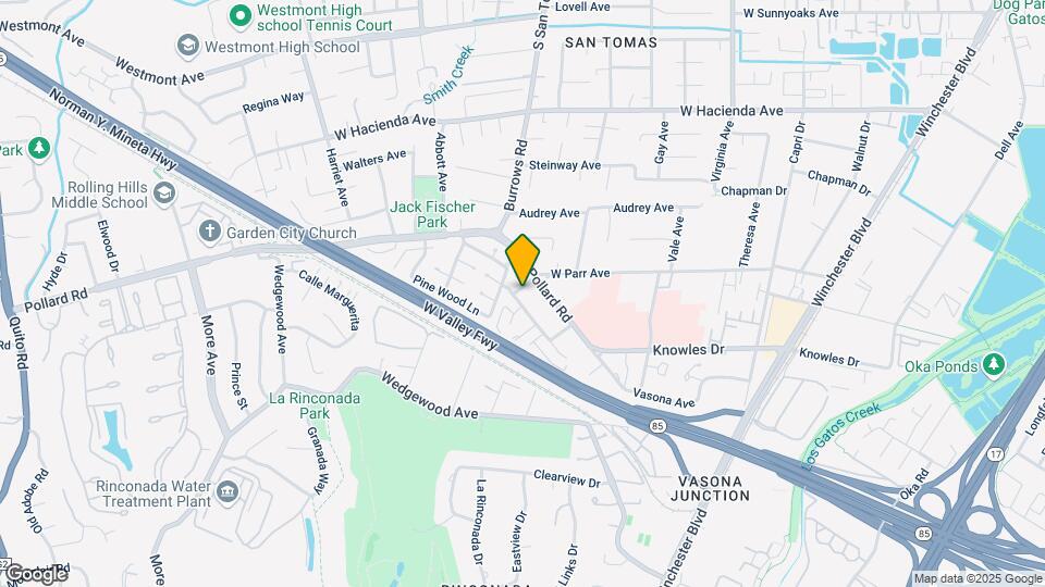 945 Castlewood Dr Mapa y Detalles de la Ubicación