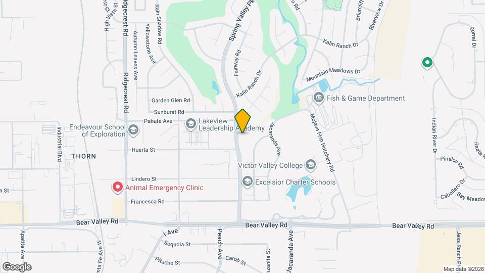 18151 Deer Park Ln Map and Location Details