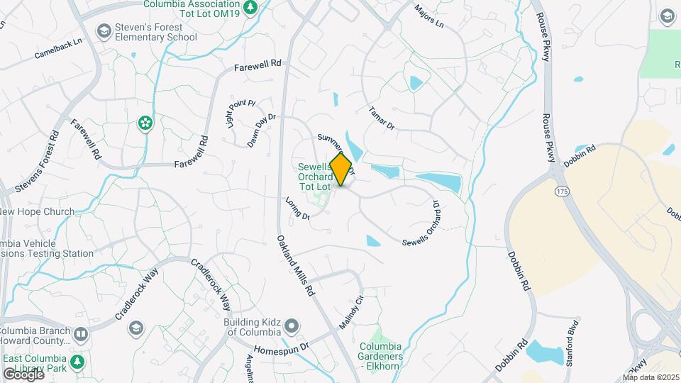 6305 Loring Dr Map and Location Details