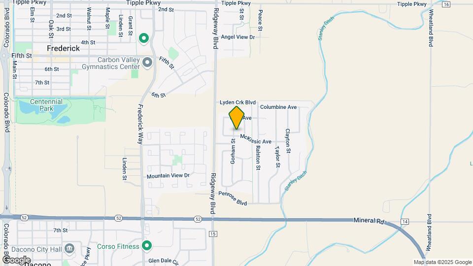 6285 Gorham St Map and Location Details
