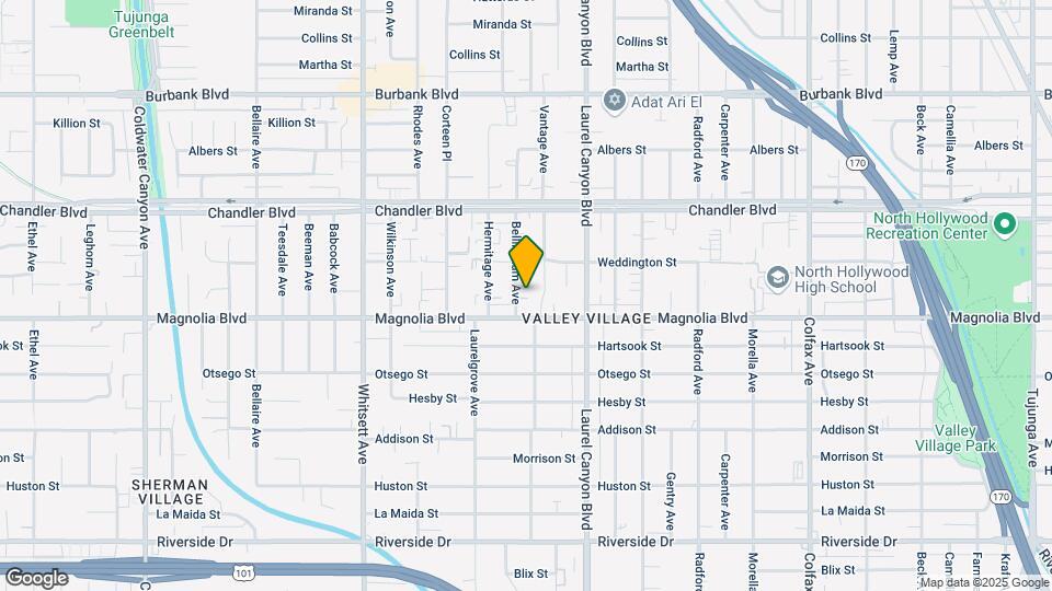 5222 Bellingham Ave Map and Location Details