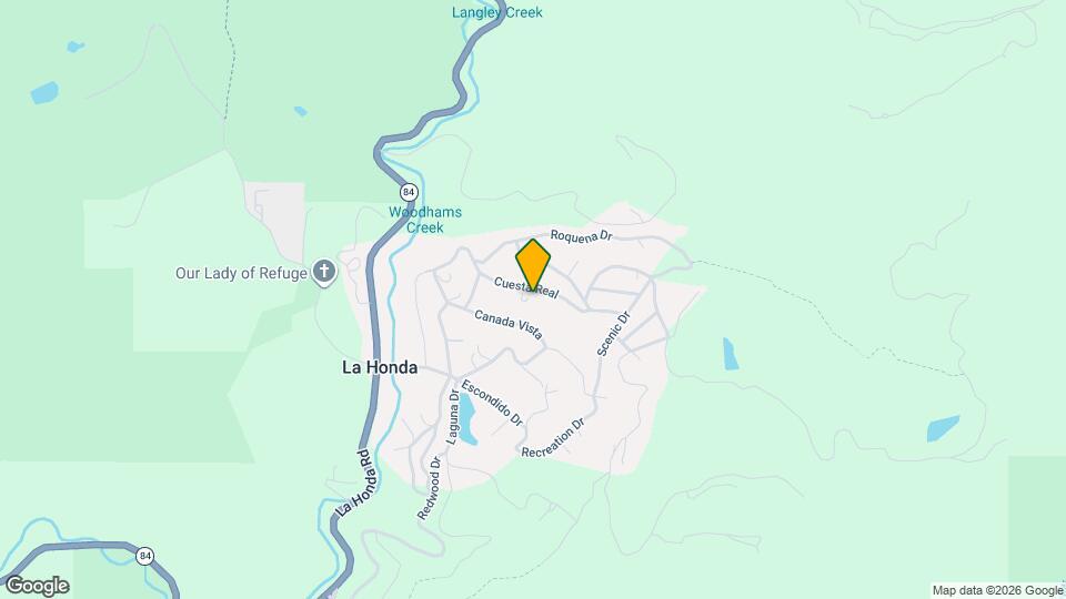 238 Cuesta Real Map and Location Details