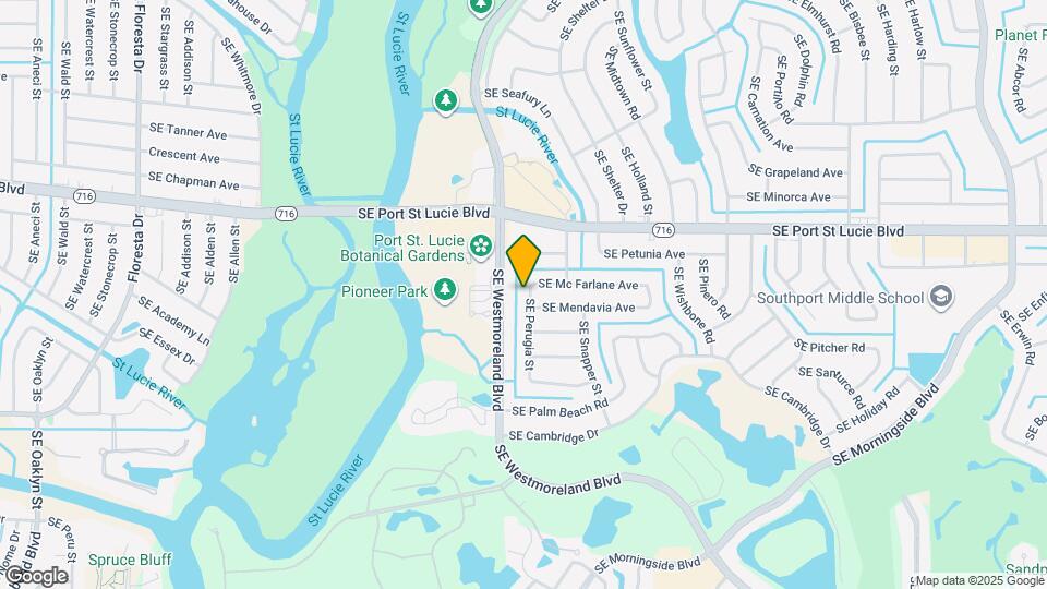 2426 SE Perugia St Map and Location Details