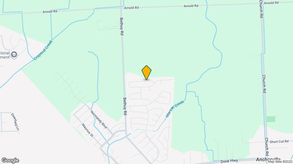 9285 Windjammer Dr Map and Location Details