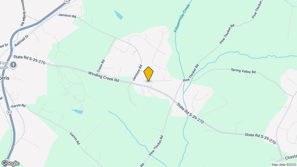 731 Winding Creek Rd Map and Location Details