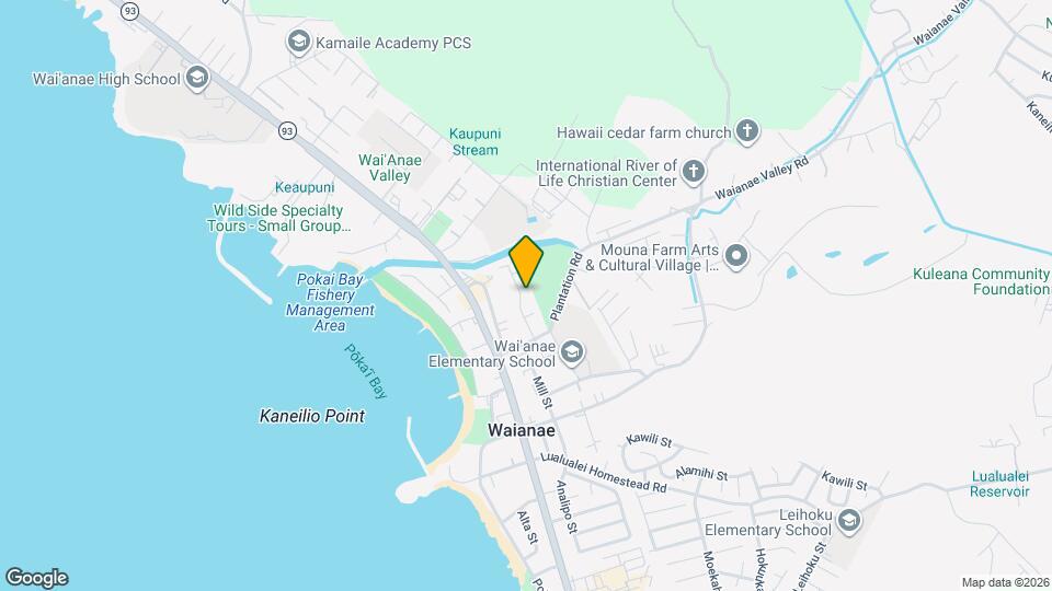 85-794 Lihue St Map and Location Details
