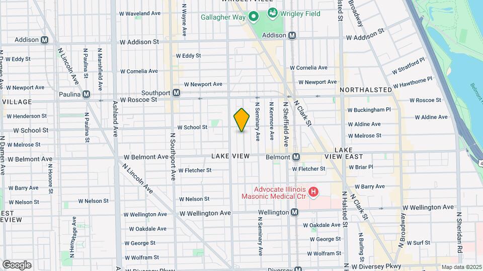 3240 N Clifton Ave, Unit 3252-3W Map and Location Details