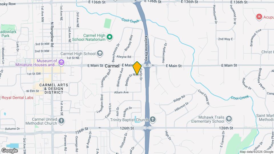 117 Belden Dr Map and Location Details