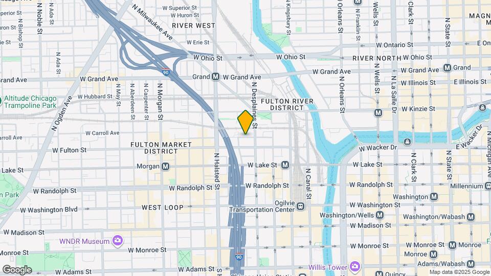 673 W Wayman St Mapa y Detalles de la Ubicación