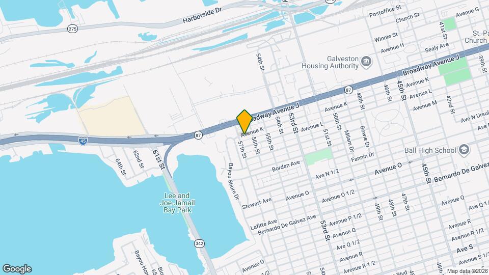 5617 Avenue R Mapa y Detalles de la Ubicación