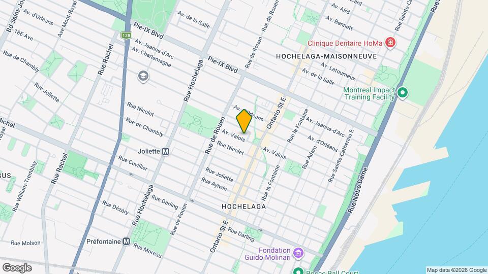 2069 Valois Av Map and Location Details