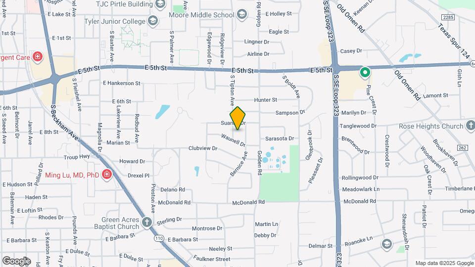 2020 S Tipton Ave Map and Location Details