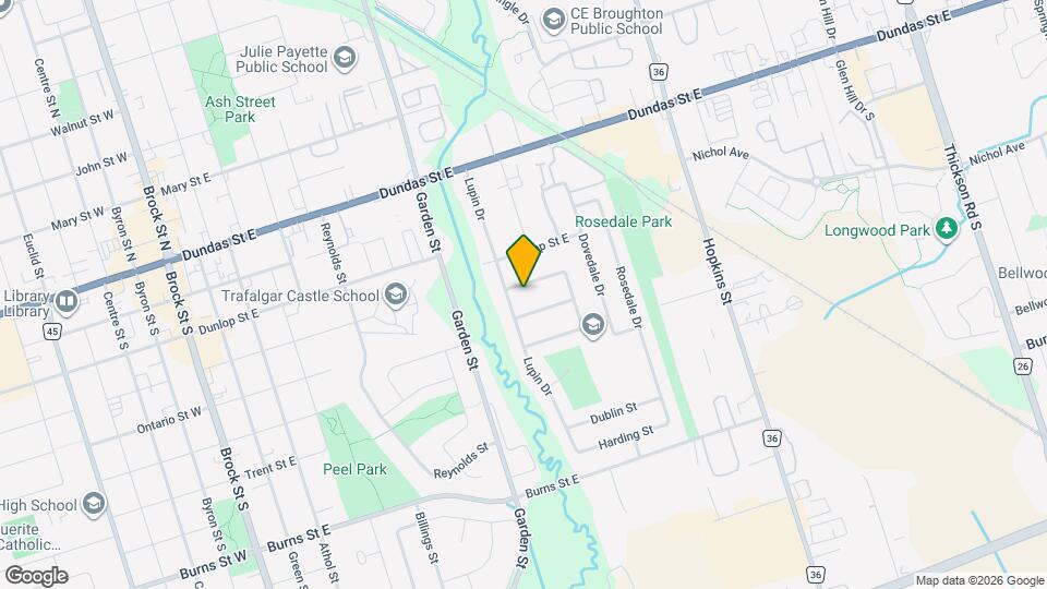 901 Crocus Crescent Map and Location Details