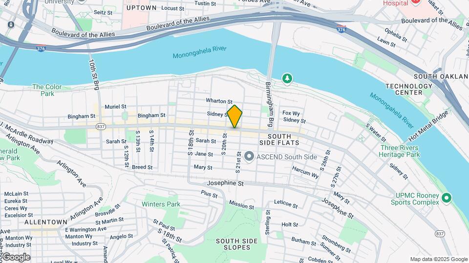 2018 E Carson St, Unit 3 Map and Location Details
