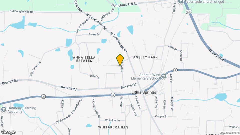 2755 Janet St Map and Location Details