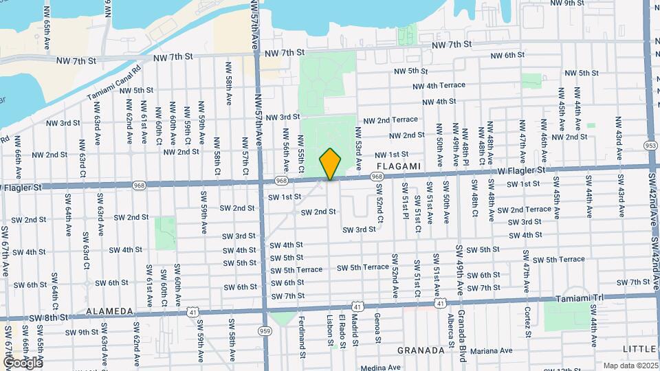 21 SW 55th Ave Map and Location Details