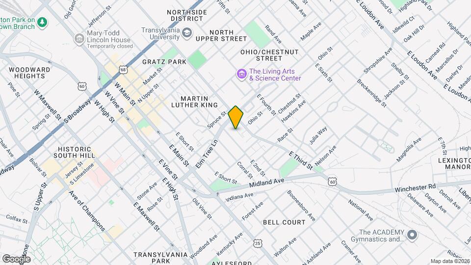 402 Gunn St Map and Location Details