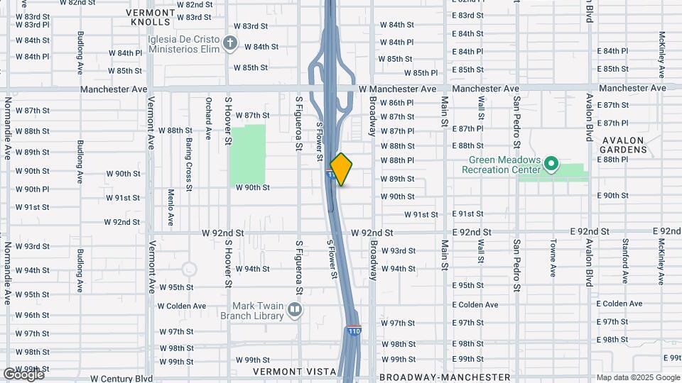356 W 90th St Map and Location Details