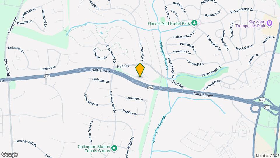 904 Hall Station Dr, Unit Bowie Condo Map and Location Details
