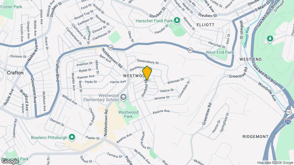 227-229 Shadyhill Rd Map and Location Details