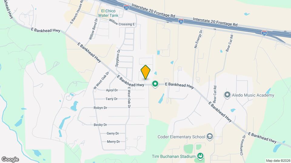 104 Cold Track Dr Mapa y Detalles de la Ubicación