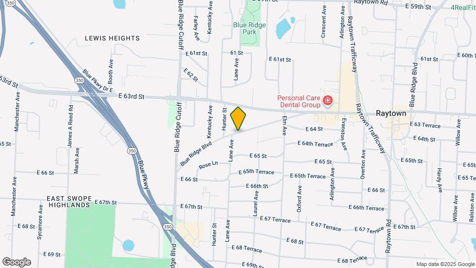 6425 Blue Ridge Blvd Map and Location Details