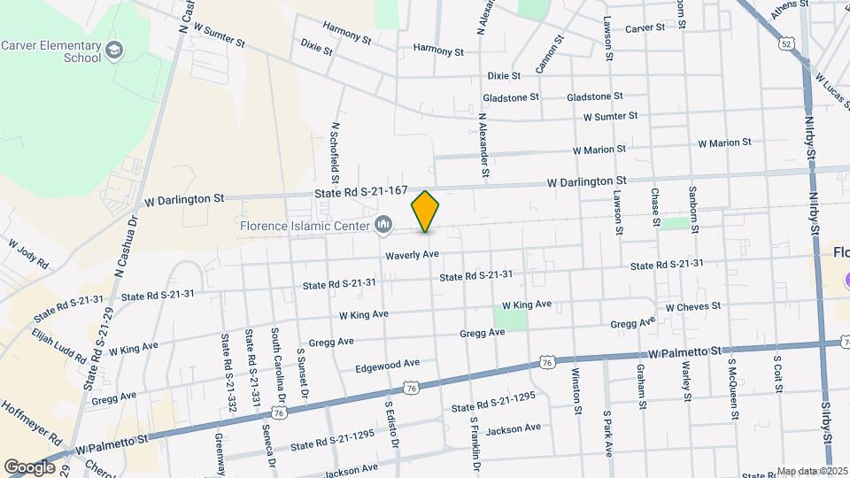 157 N Calhoun Dr Map and Location Details